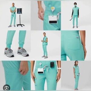 RARE FIND - aqua figs Skinny Yola tall pants